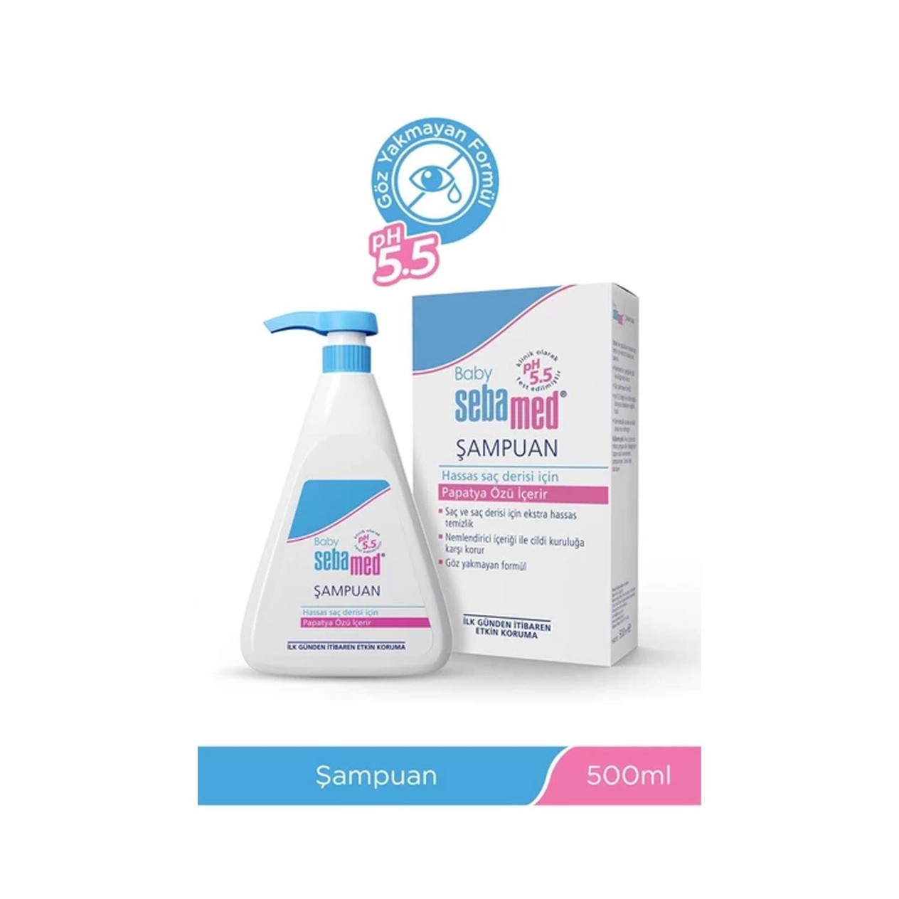 SEBAMED Bebe Şampuan 500 ml