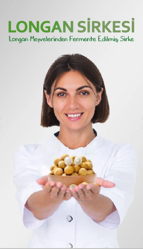 Doğal Fermente Longan Sirkesi 250 ml Narcıssa