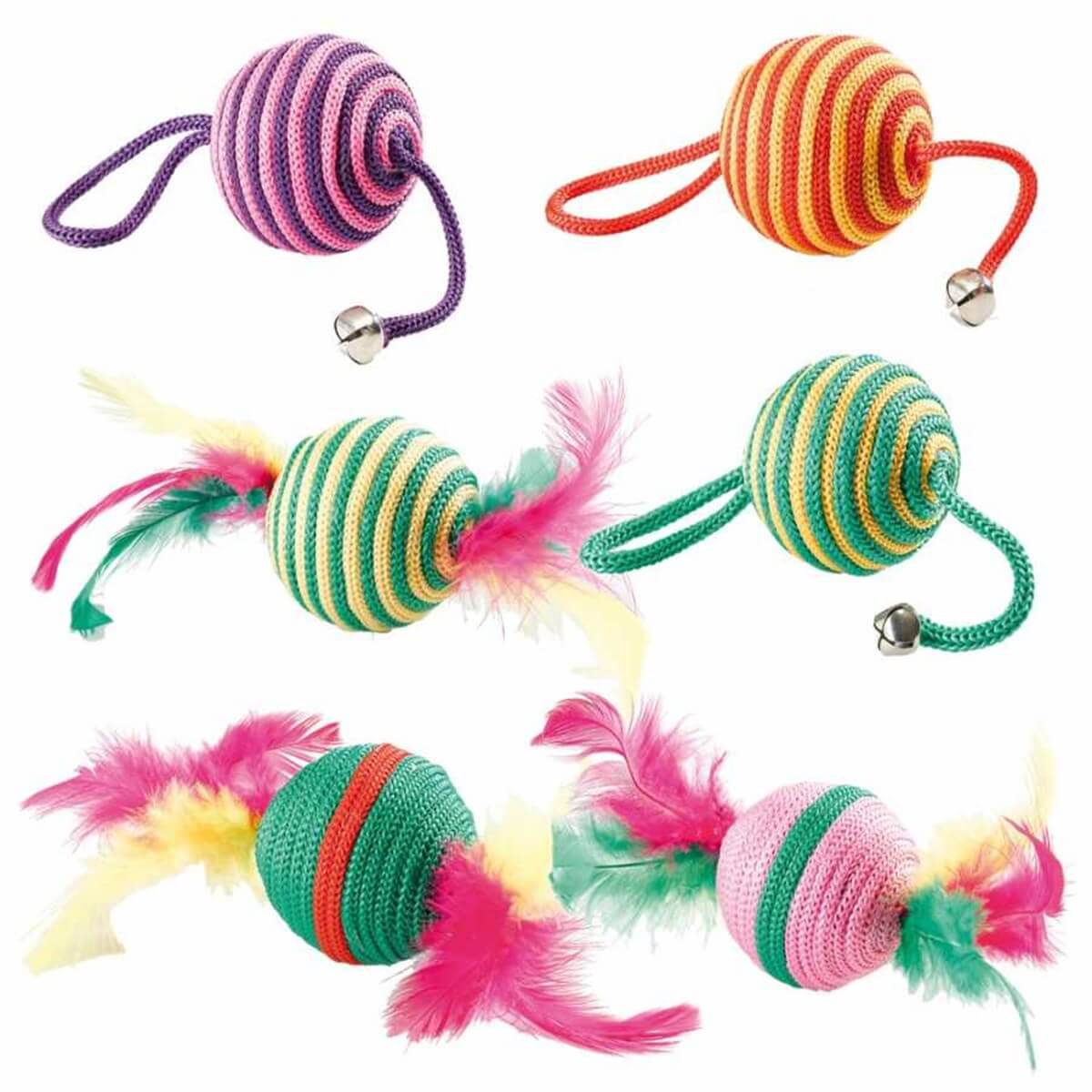 Ferplast Örme Kedi Oyuncağı 18cm