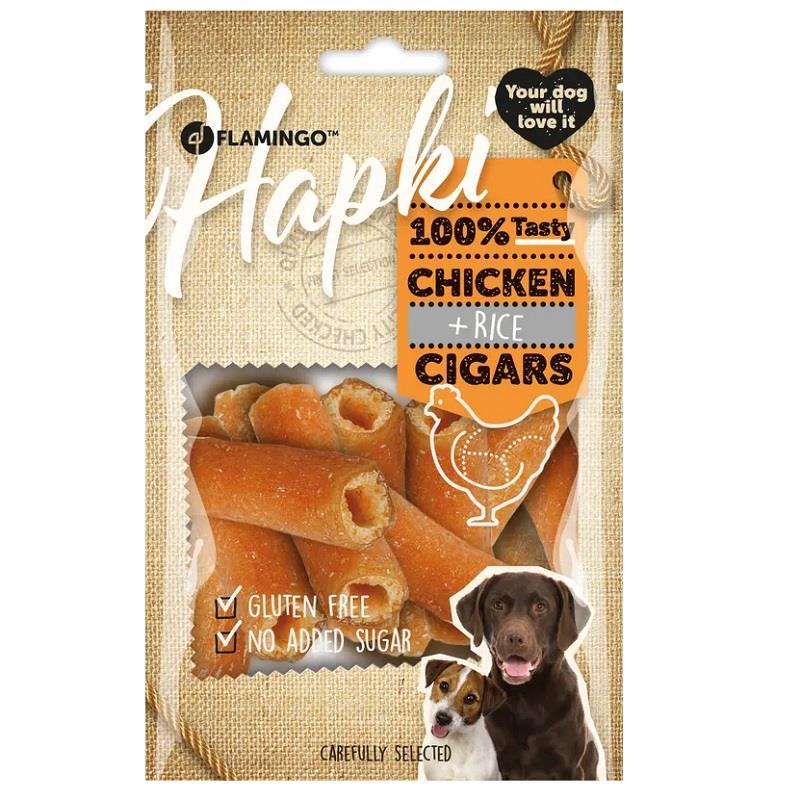 Flamingo Tavuklu & Pirinçli Rulo Köpek Ödülü 85gr, Köpek Atıştırmalıkları, Flamingo