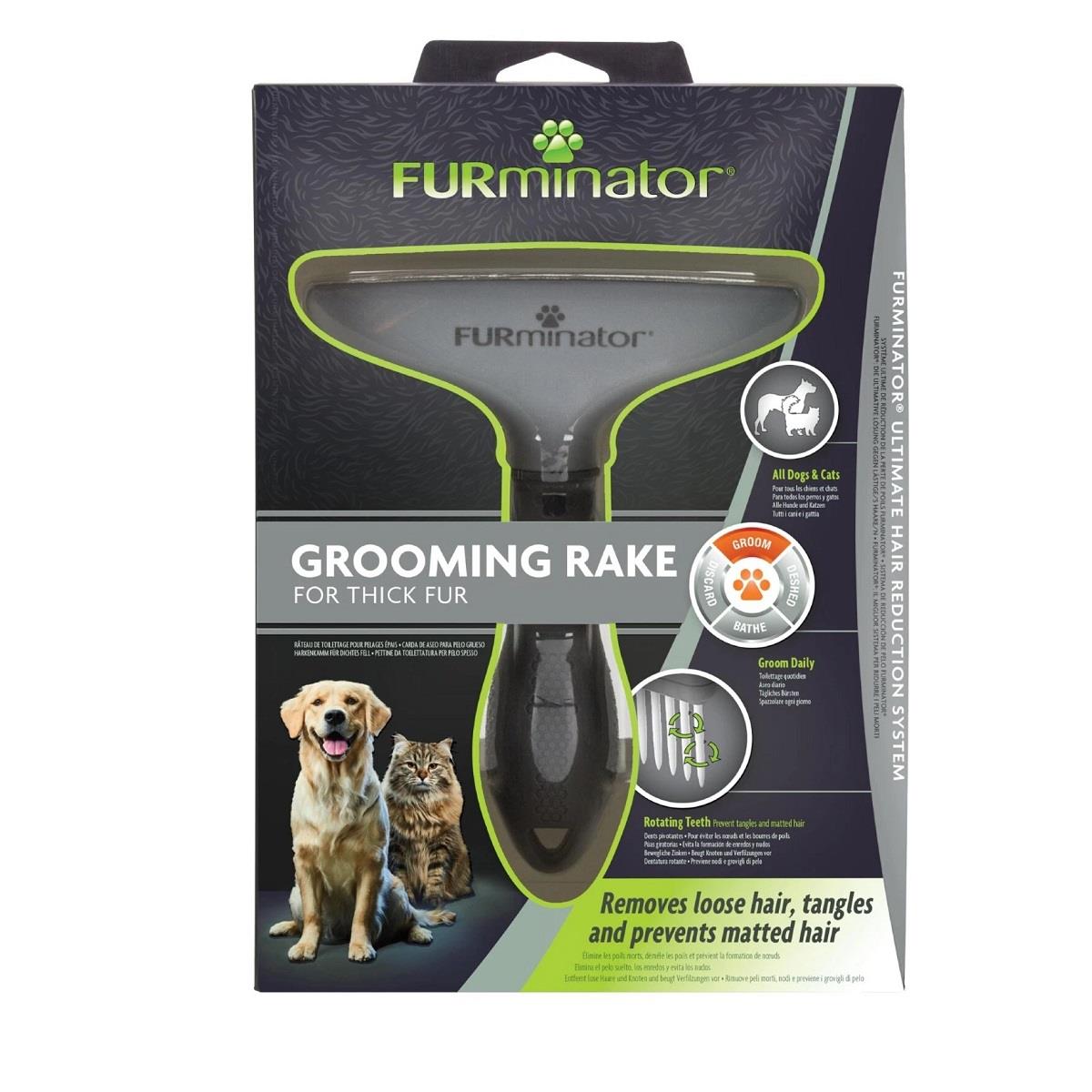 Furminator Rake Kedi ve Köpek Kıtık Açıcı Tarak 15cm, Köpek Tarak ve Fırçaları, Furminator