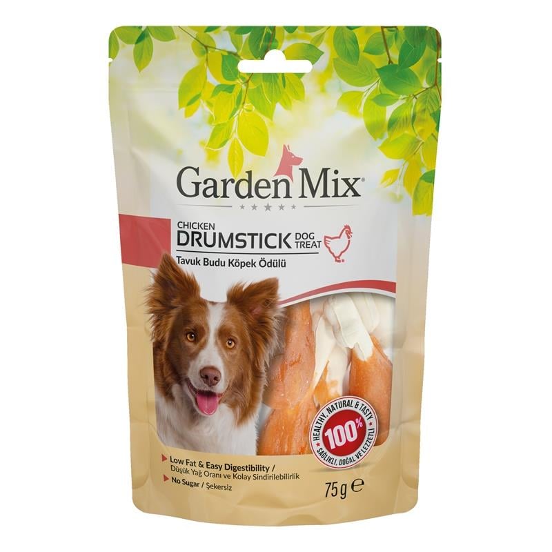 Garden Mix Tavuk Budu Köpek Ödülü 75 Gr, Köpek Atıştırmalıkları, GardenMix