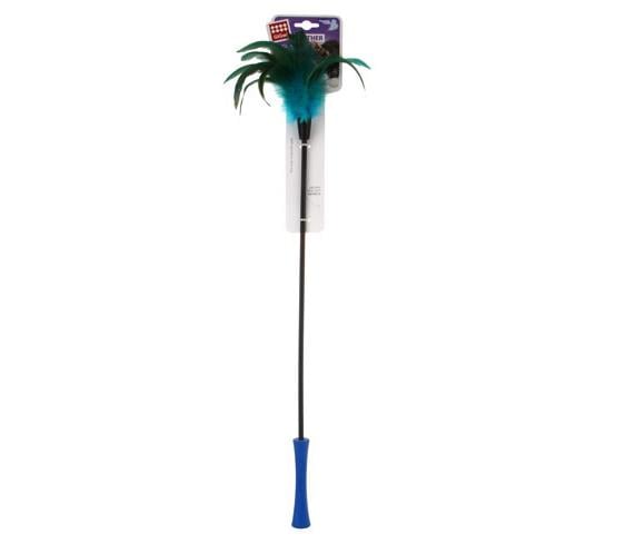Gigwi Feather Teaser Kedi Oltası Tüylü 60 cm, Kedi Oltası, GİGwi