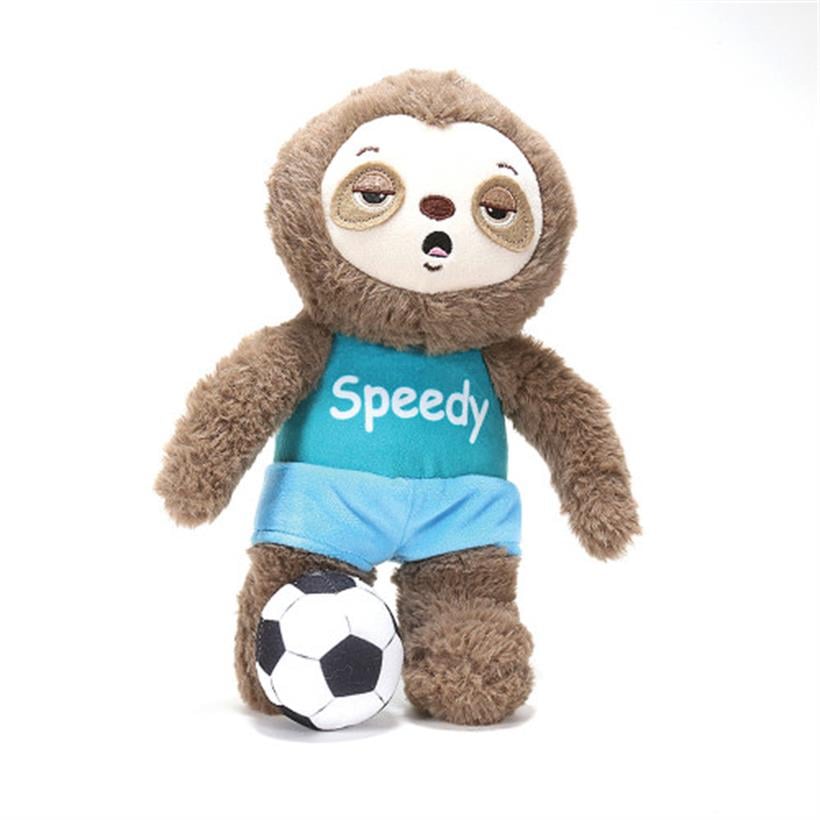 Happy Pet Sport Sloth Speedy Köpek Oyuncağı, Kumaş ve Peluş Oyuncaklar, HappyPet