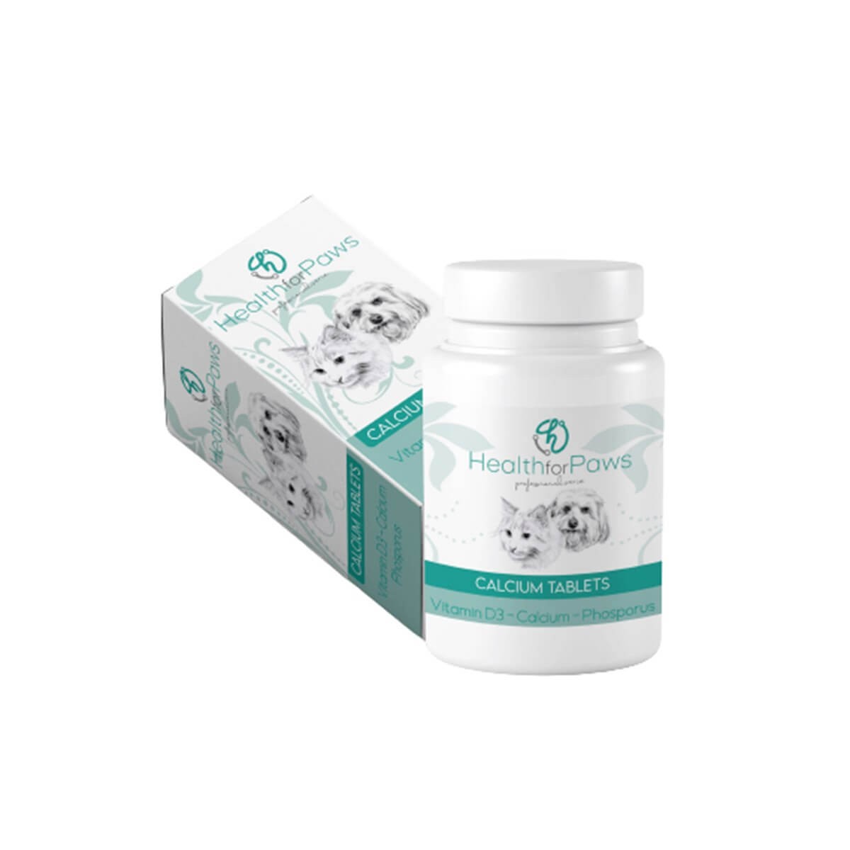 Health for Paws Kedi Ve Köpek Calcium Tableti