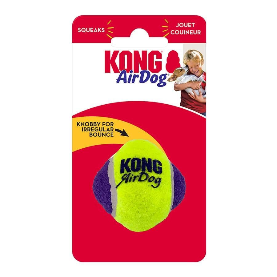 KONG AirDog YumruTop Şeklinde Sesli Köpek Oyuncağı XS/S, Kumaş ve Peluş Oyuncaklar, Kong