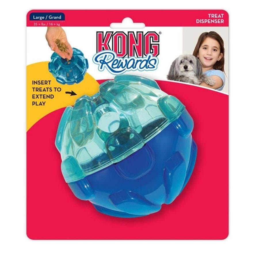 KONG Rewards Ball Ödül Maması Dağıtma Oyuncağı Large, Kumaş ve Peluş Oyuncaklar, Kong