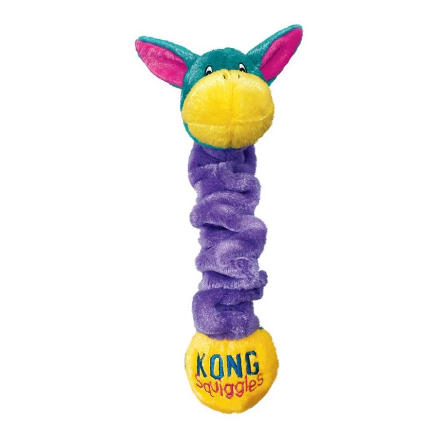 KONG Squigles Tavşan Figürlü Peluş Köpek Oyuncağı M, Kumaş ve Peluş Oyuncaklar, Kong