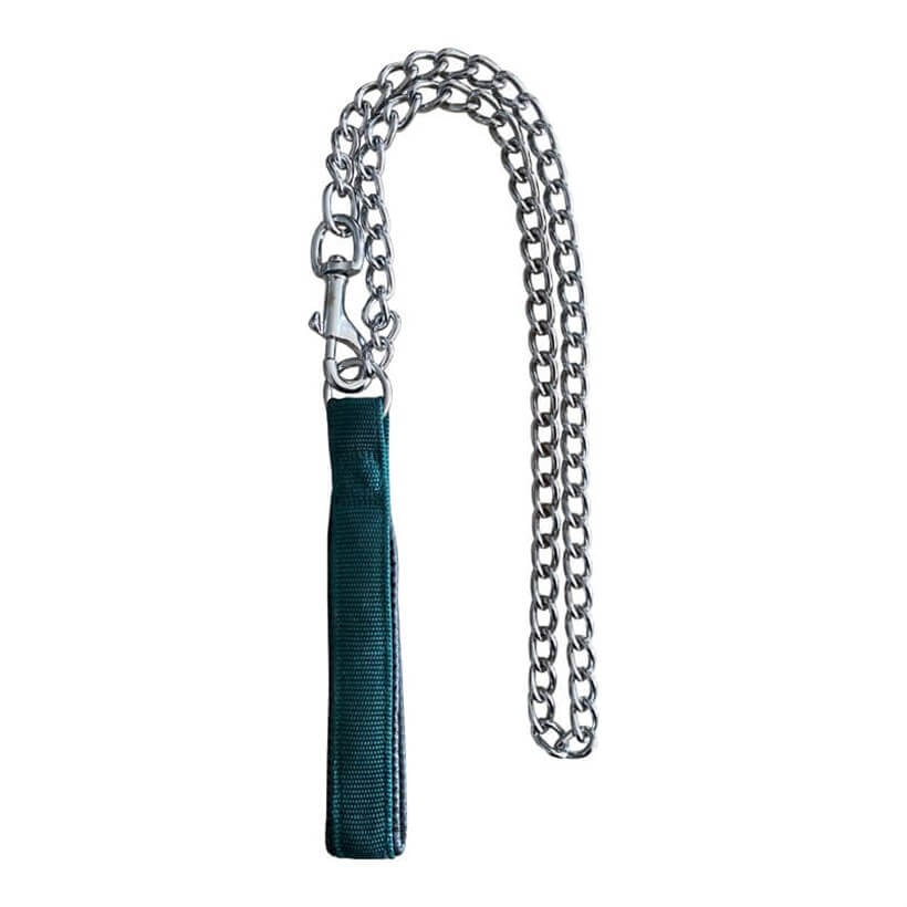 Percell Soft Bez Saplı Gezdirme Tasması XL 4mm x 120 cm Yeşil
