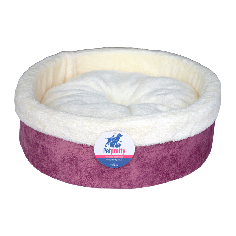 Pet Pretty Spesiyal Köpek Yatağı 46 Cm Pembe, Kedi Yatak ve Sepetleri, Pet Pretty