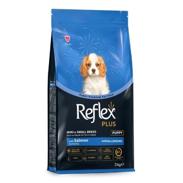 Reflex Plus Skin & Coat Somonlu Küçük Irk Yavru Köpek Maması 3 kg, Yavru Köpek Maması, Reflex
