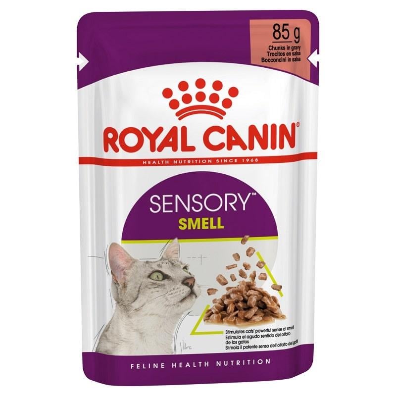 Royal Canin Sensory Smell Etli ve Balıklı Soslu Kedi Konservesi 85gr, KATEGORİSİZ, Royal Canin