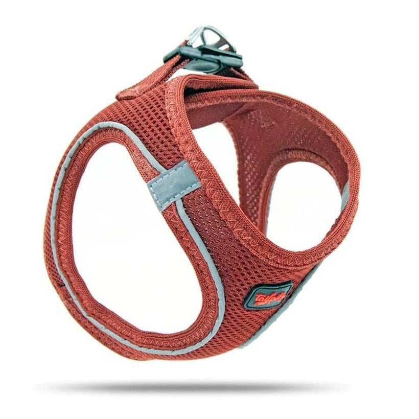 Tailpetz Air-Mesh Harness Göğüs Tasması Claret X SMALL, Köpek Göğüs Tasması, Tailpetz