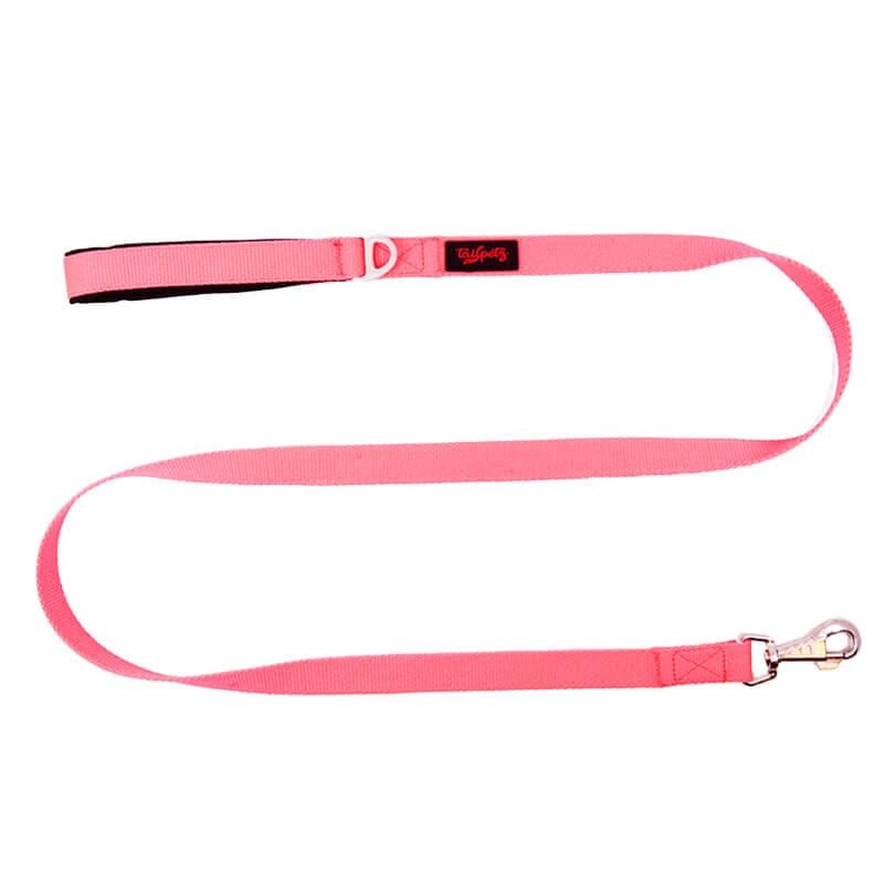Tailpetz Neo Pink Match Leash Gezdirme Tasması, Köpek Gezdirme Tasması, Tailpetz