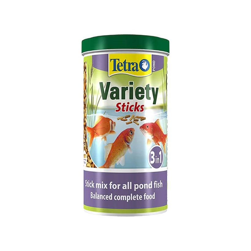 Tetra Pond Variety Sticks 1 Lt 150 Gr, Tatlı Su Balık Yemi, Tetra