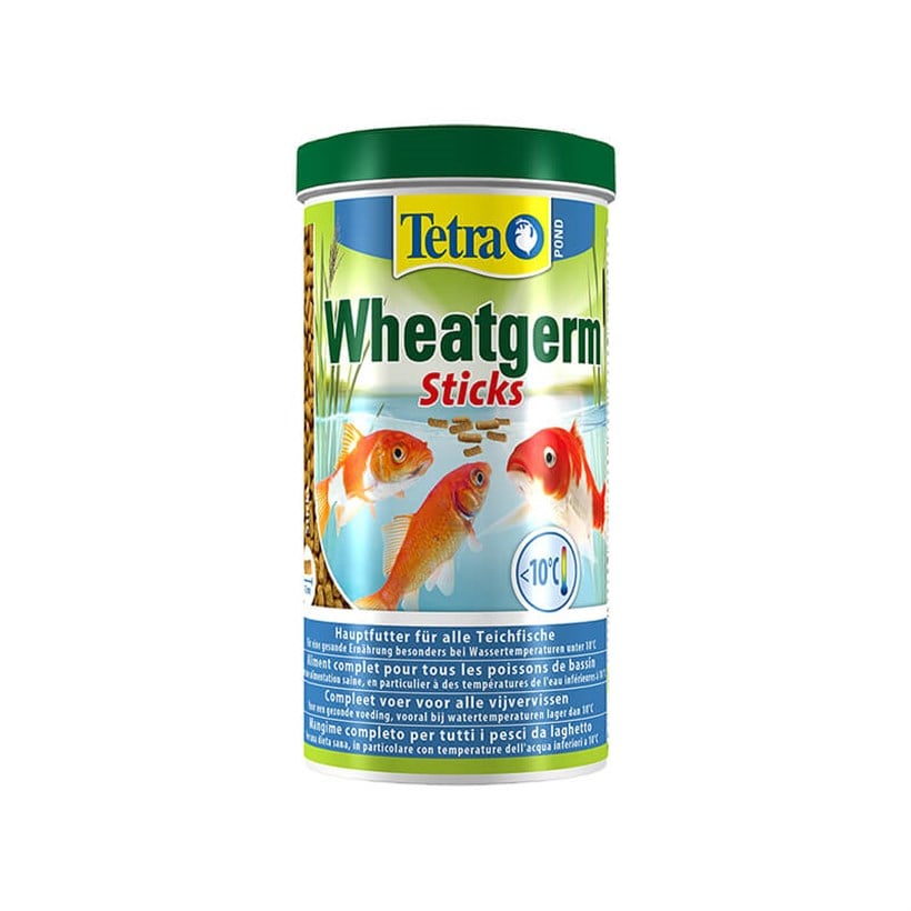 Tetra Pond Wheatgerm Koi Sticks Balık Yemi 1 L, Tatlı Su Balık Yemi, Tetra