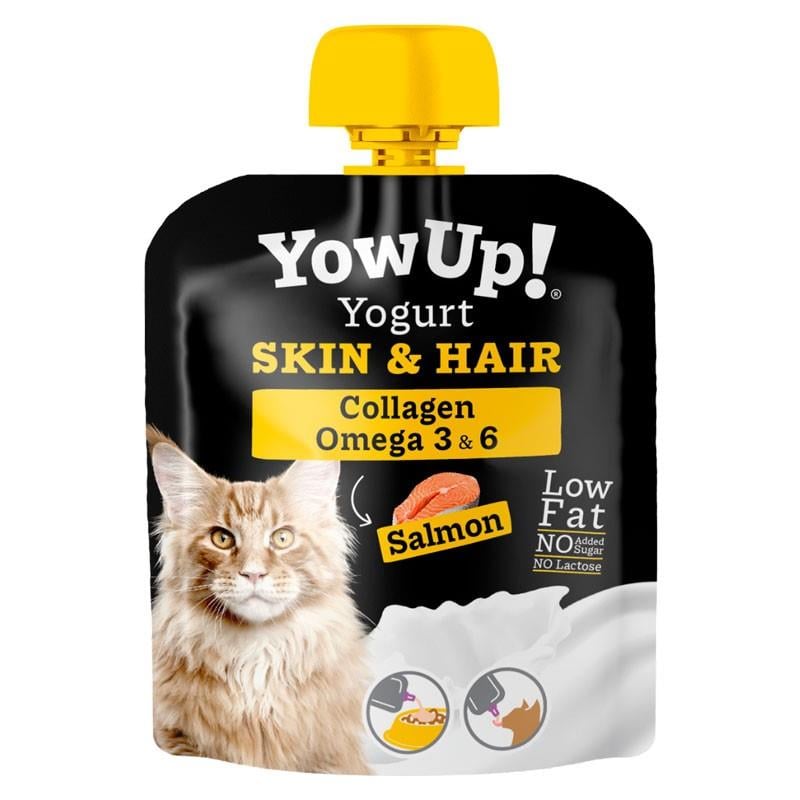 YowUp Skin Hair Collagen Kedi Yoğurdu 85 Gr, Kedi Ödül Maması, YowUp