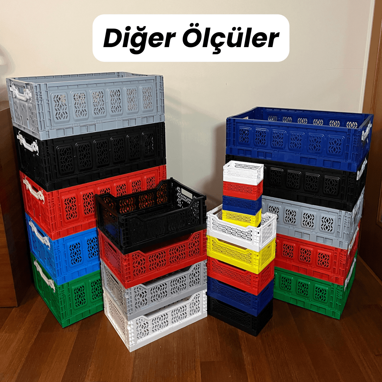 Katlanır Kasa Mini Box Beyaz (27x17x11 cm)