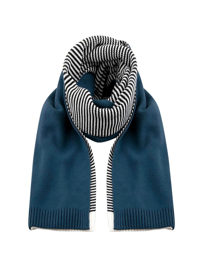 23FW237010 TRİKO ÇİZGİLİ ATKI Kategorisiz Modelleri