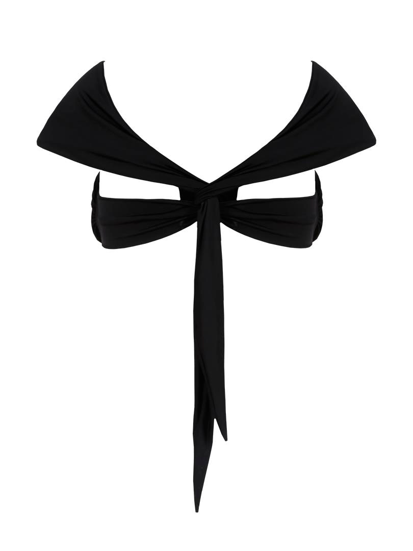 Tie Bustier - Black