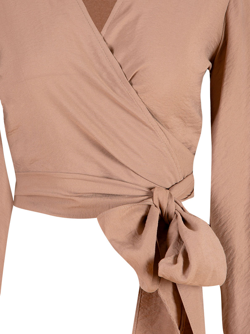 MALVAO Balloon Sleeve Blouse