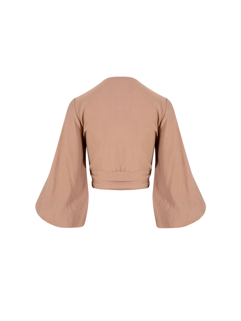 MALVAO Balloon Sleeve Blouse