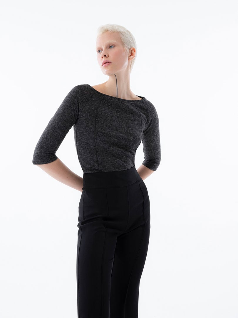 FERITIN Waist Detailed Blouse