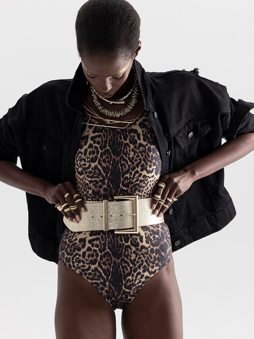 ASO Big Buckled Belt