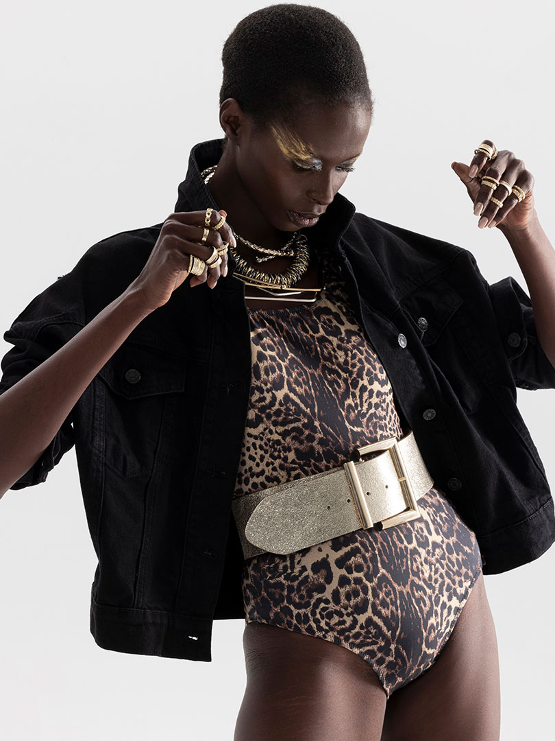 ASO Big Buckled Belt
