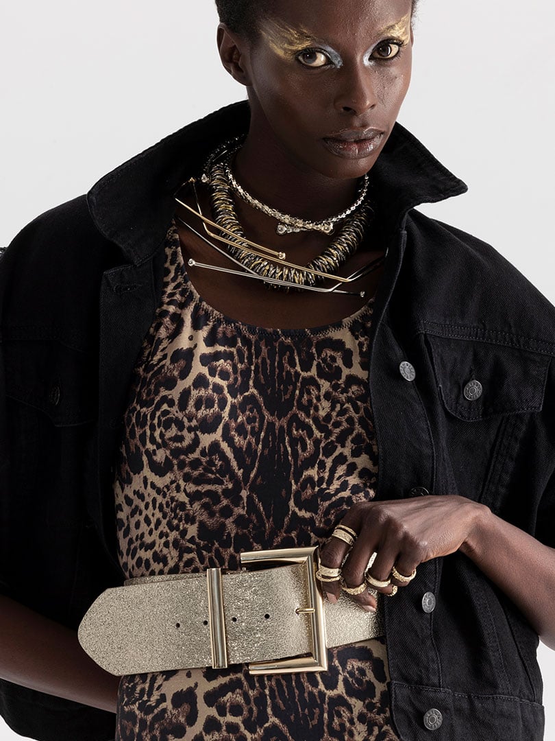 ASO Big Buckled Belt