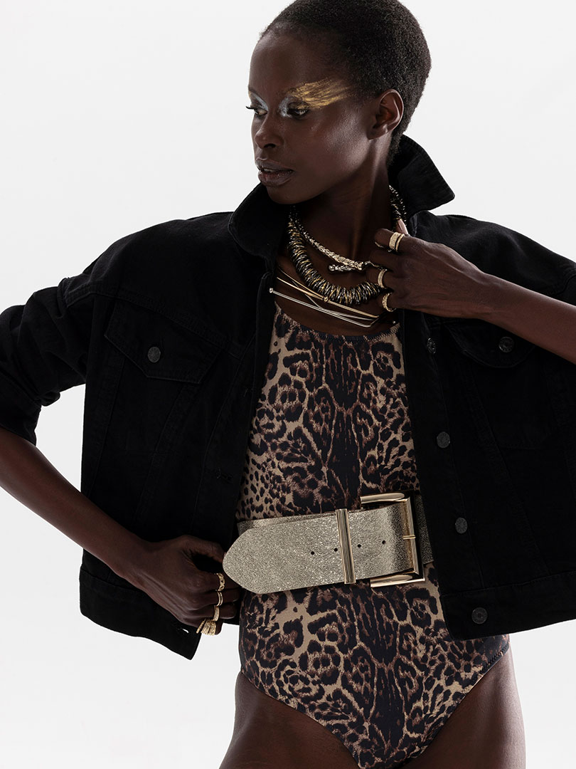 ASO Big Buckled Belt