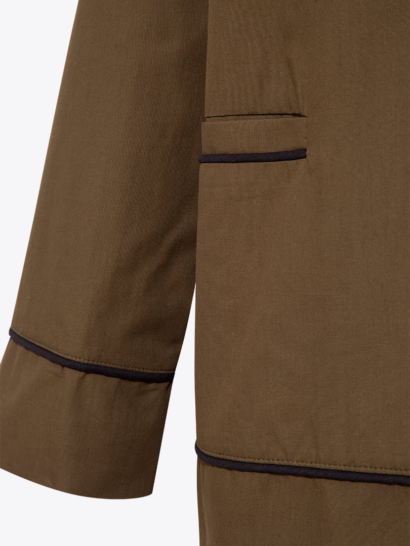 ATER Jacket Collar Oversize Shirt