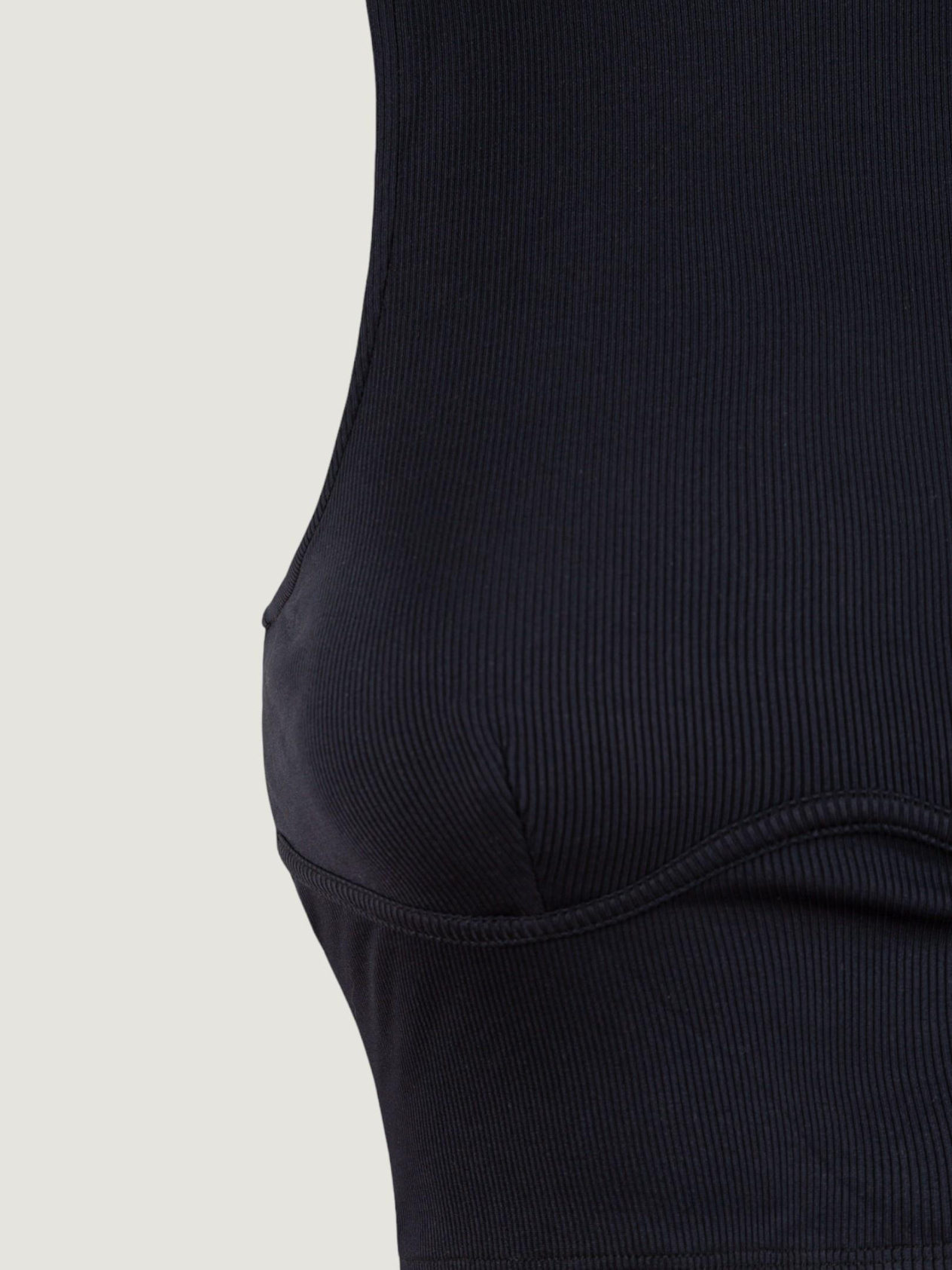 Detaylı Kaşkorse Crop Atlet - Siyah Body Modelleri
