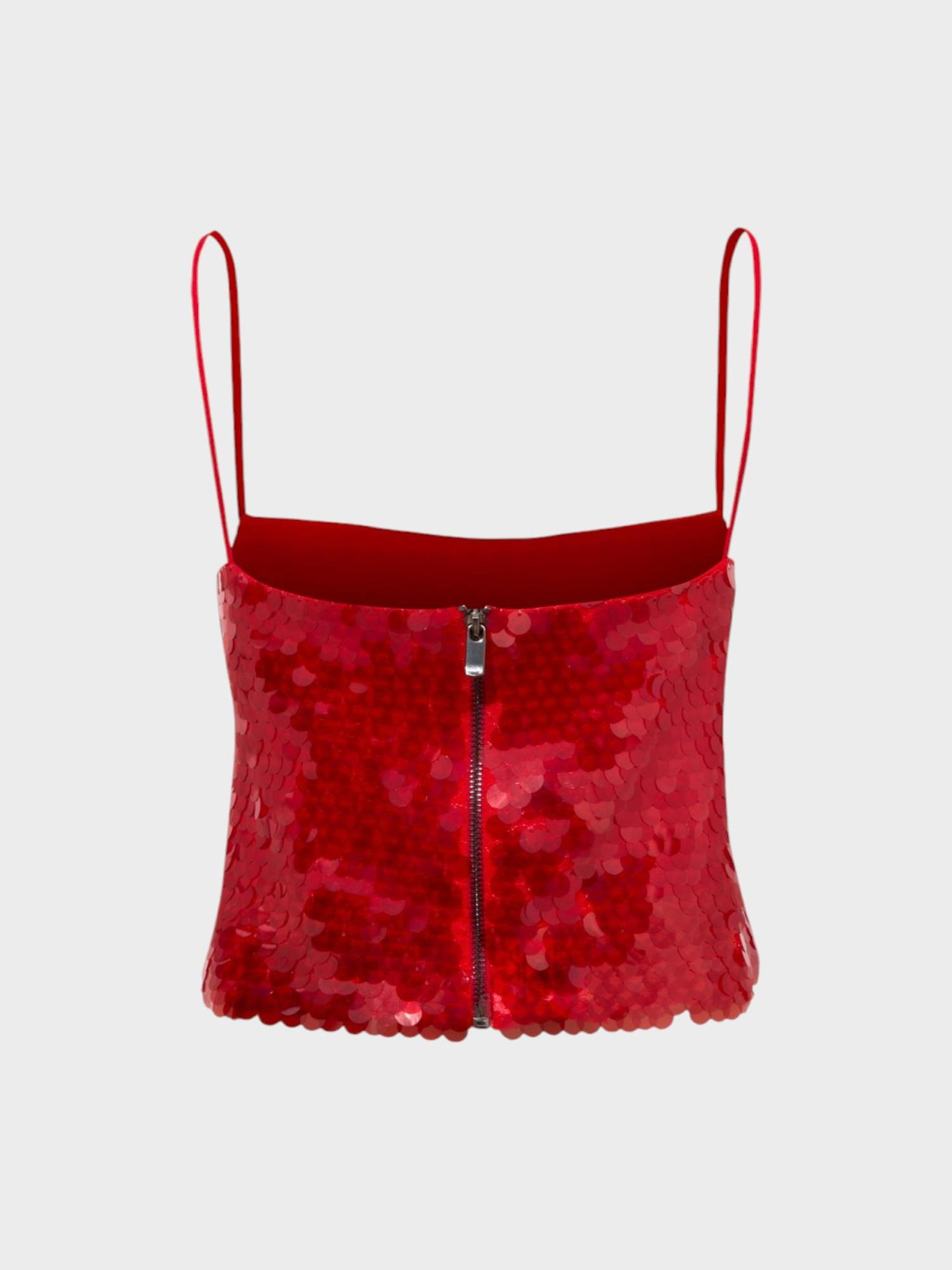 İp Askılı Pullu Crop Bluz Kategorisiz Modelleri