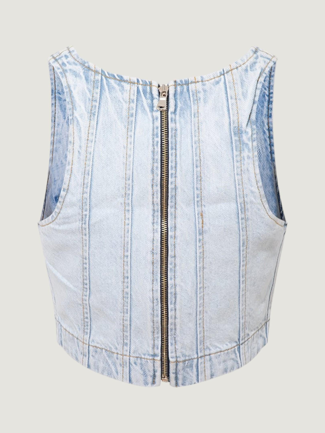 Jean Bustier - Indigo Bluz Modelleri