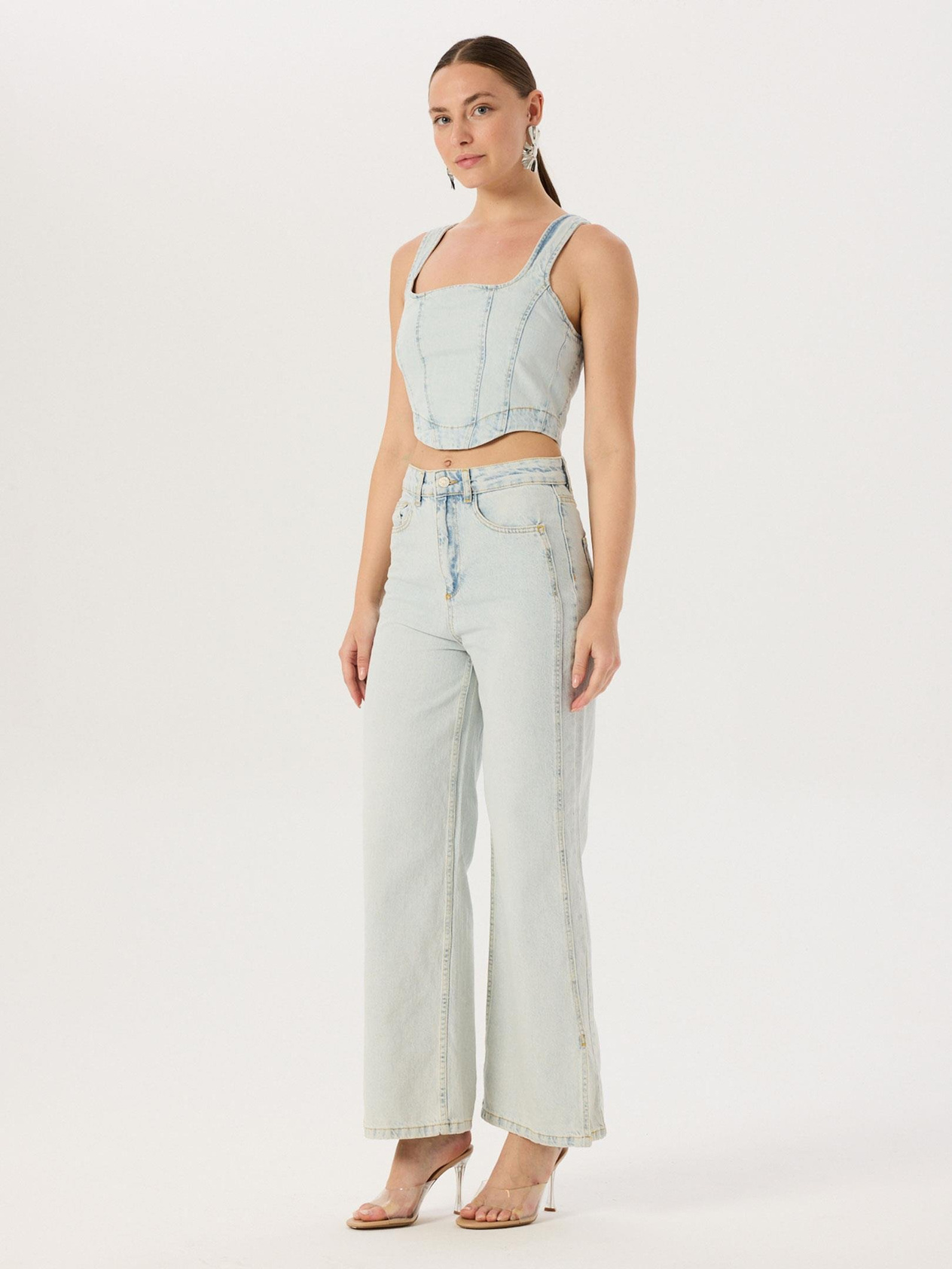 Jean Bustier - Indigo Bluz Modelleri