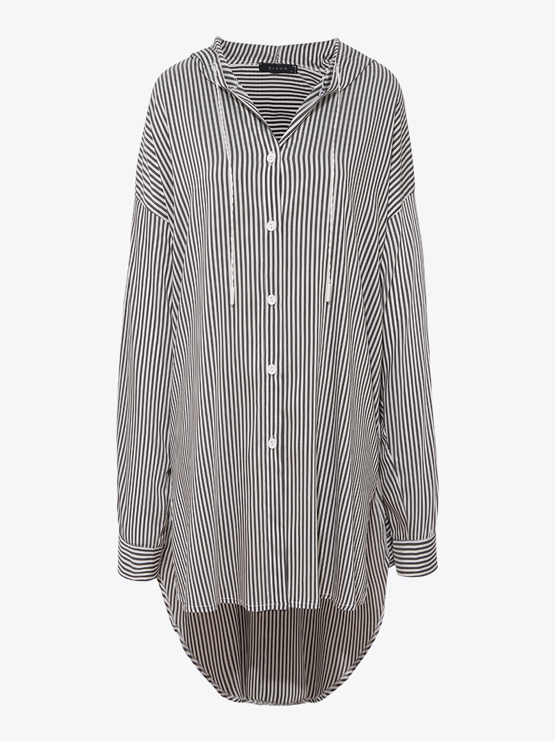 CARNEUS Hooded Oversize Shirt