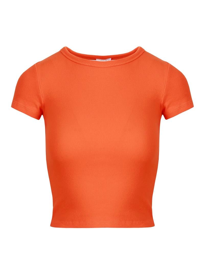 Camisole Basic T-Shirt - Orange