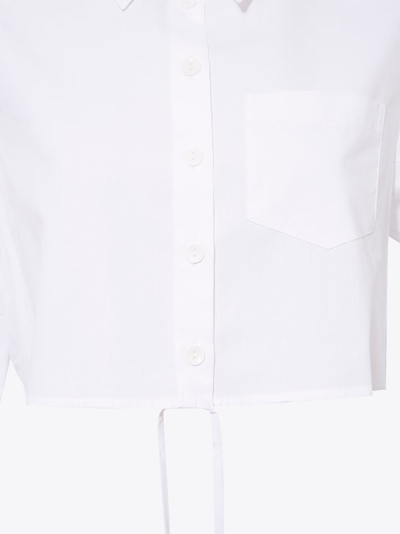 DEEPI Belted Cotton Shirt