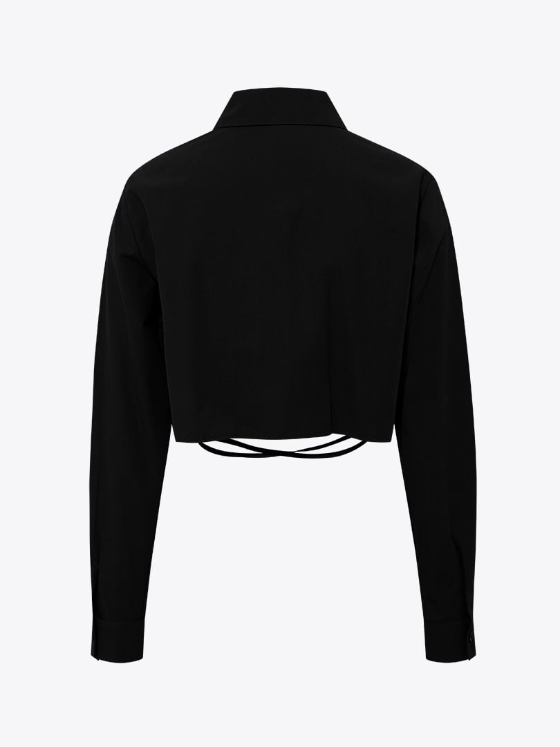 DEEPI Belted Cotton Shirt