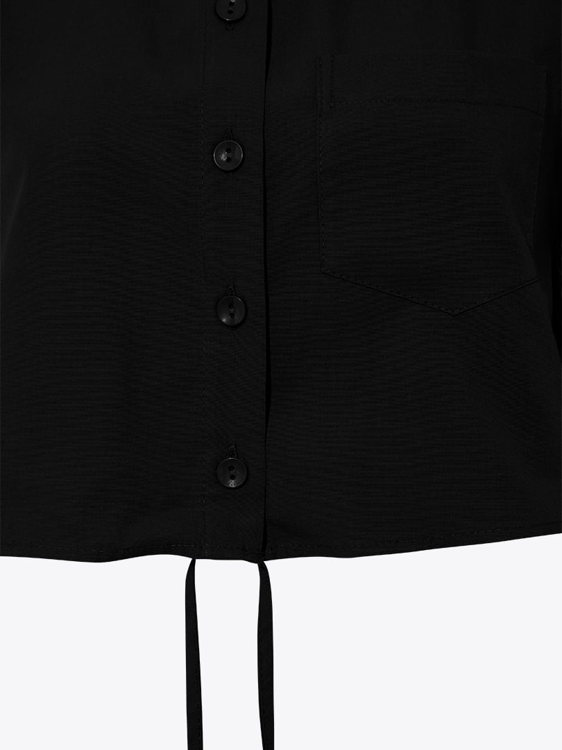 DEEPI Belted Cotton Shirt