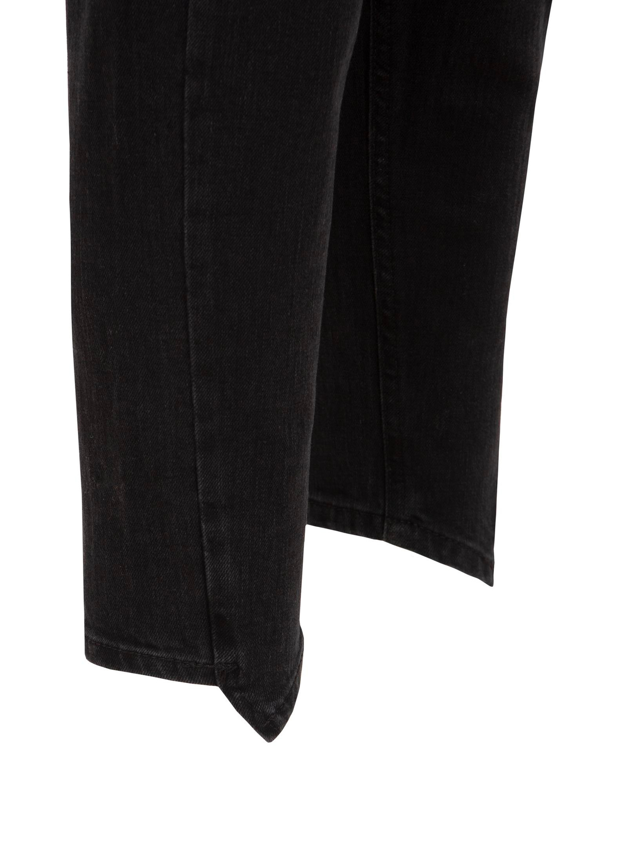 Mom Fit Denim Pants - Black Trousers Modelleri