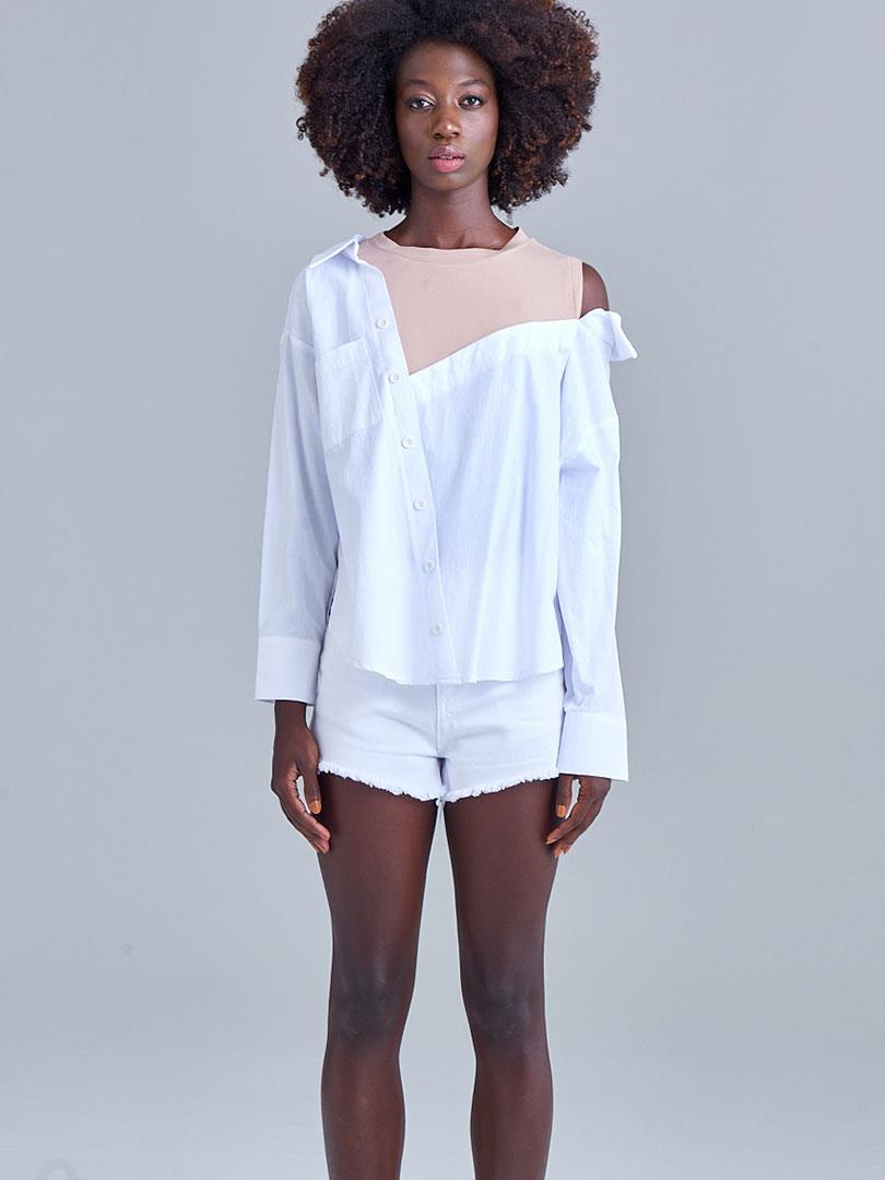 Cotton Shirt - Ecru