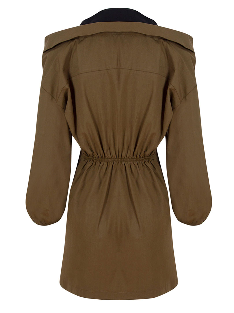 PARTICLE Cotton Shirt Dress 