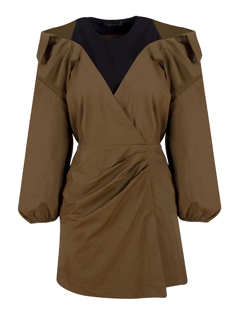 PARTICLE Cotton Shirt Dress 
