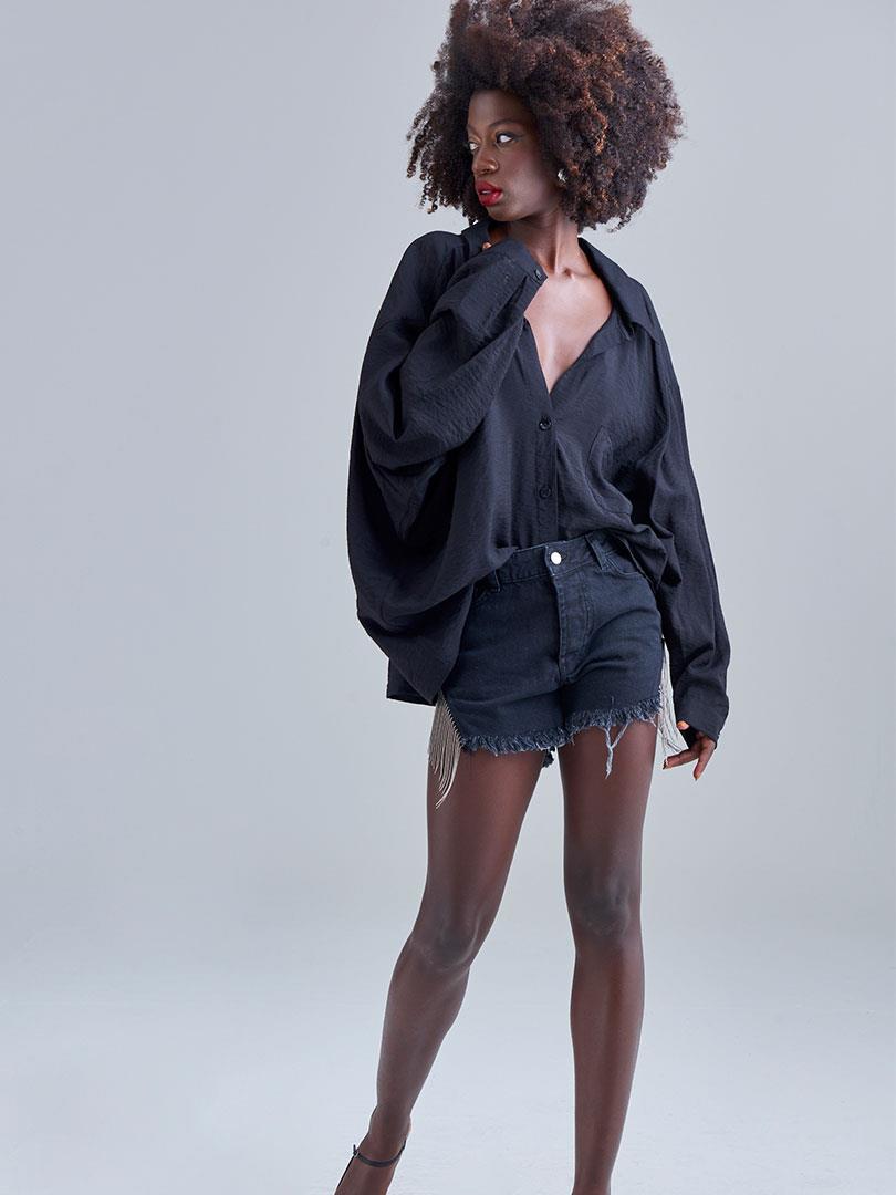 Oversize Shirt - Black