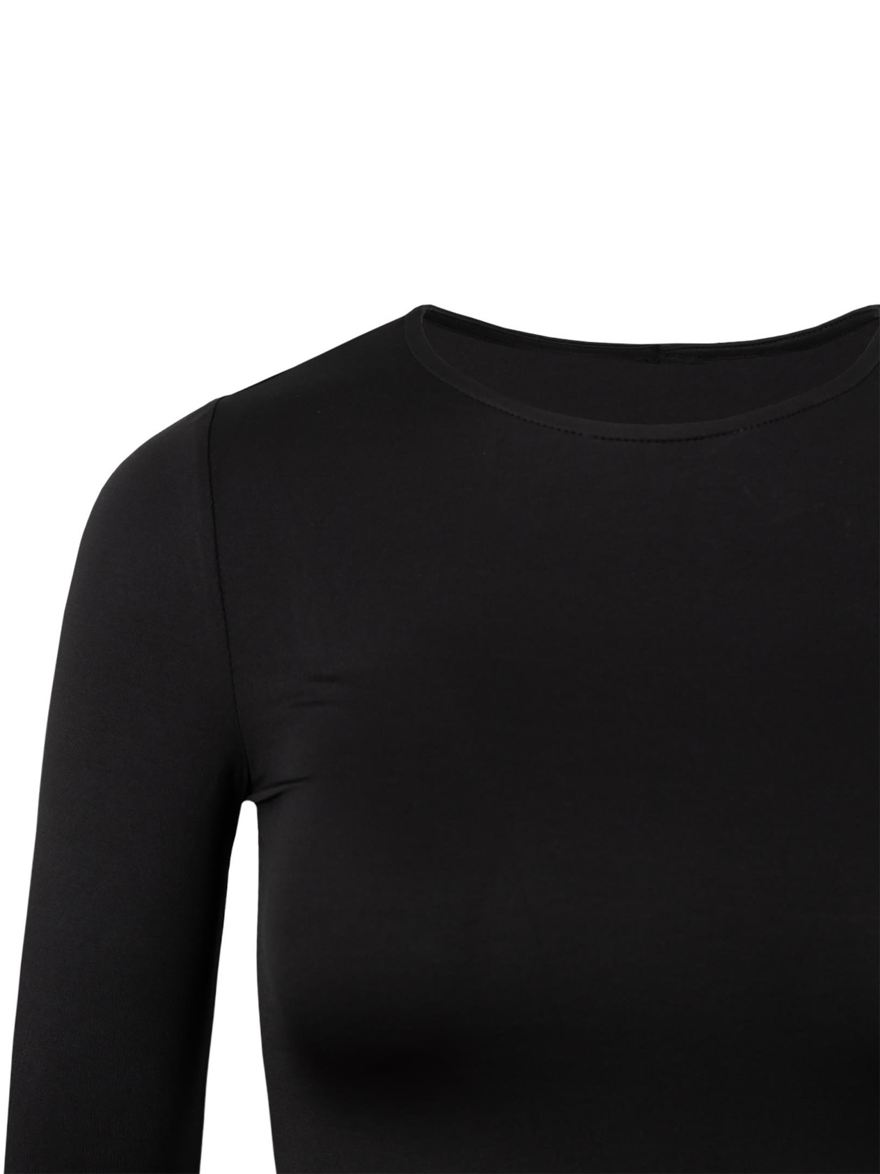 Back Window Detail Long Sleeve Maxi Dress - Black Dress Modelleri
