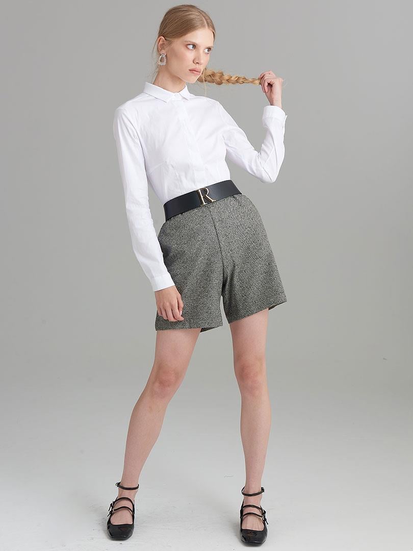 Fit Basıc Shirt - White