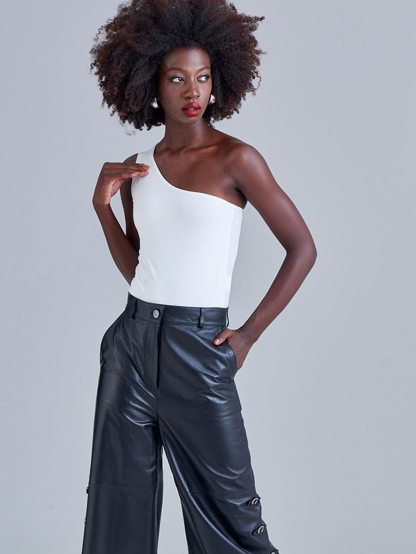 One Shoulder Body - Ecru