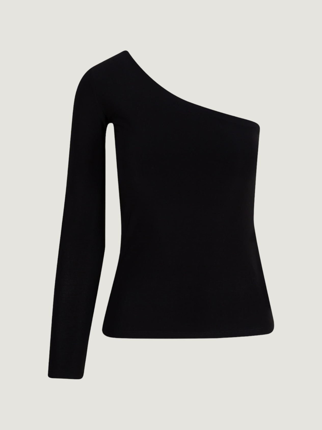 Tek Omuz Uzun Kol Body - Siyah Body Modelleri